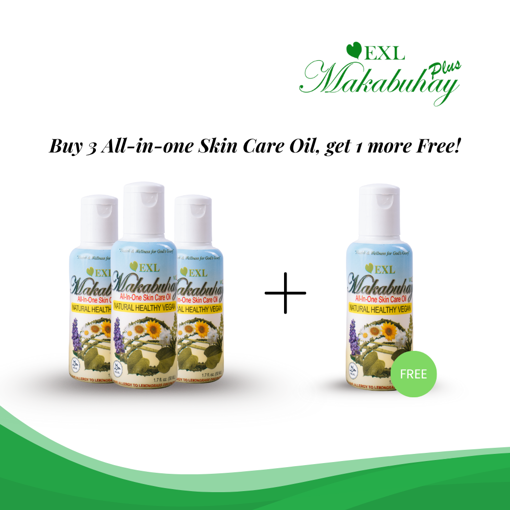 BUY 3 EXL ALL-IN-ONE SKINCARE OIL, GET ANOTHER 1 FREE