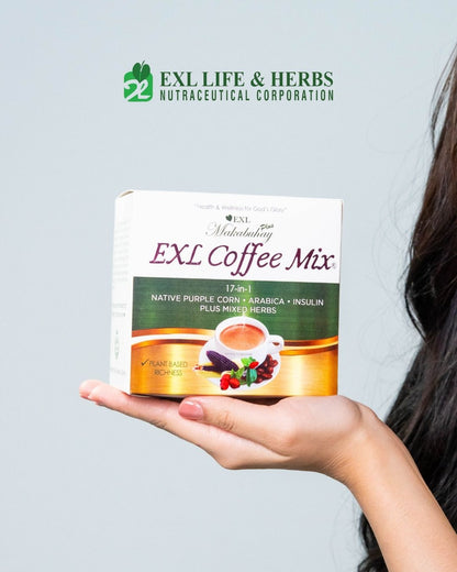 BUY 4 EXL COFFEE MIX, GET 1 EXL ALL-IN-1 SKINCARE OIL FREE