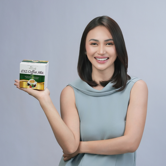 BUY 4 EXL COFFEE MIX, GET 1 EXL ALL-IN-ONE SKINCARE OIL ROLL-ON FREE