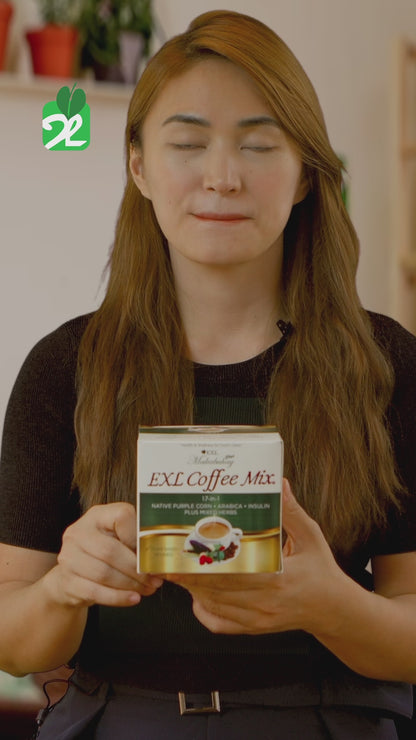 BUY 4 EXL COFFEE MIX, GET 1 EXL ALL-IN-1 SKINCARE OIL FREE